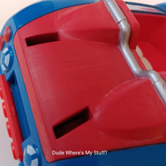 2010 MARVEL HASBRO 7" SPIDER-MAN CAR ONLY WITH SPRING LOADED RETRACTABLE WHEELS - Picture 6 of 10